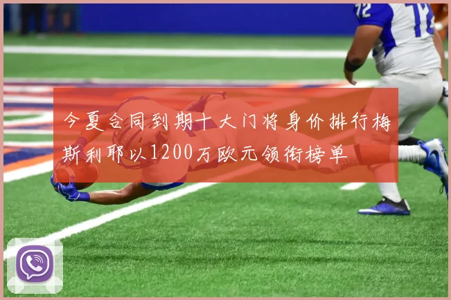 今夏合同到期十大门将身价排行梅斯利耶以1200万欧元领衔榜单